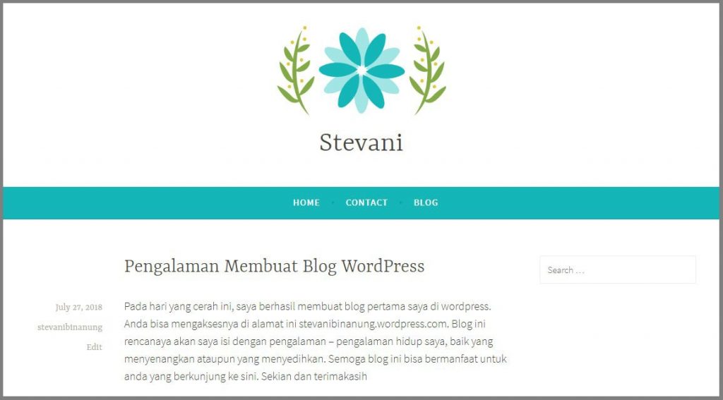 cara membuat blog di wordpress bagi pemula