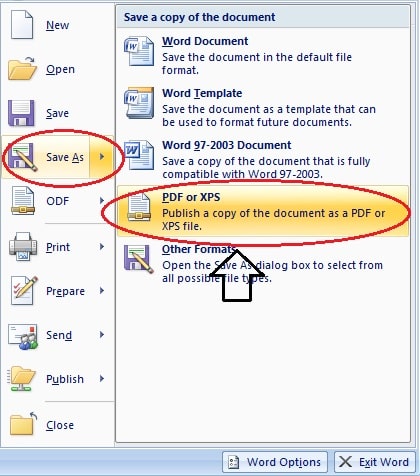 cara cara mengubah word 2007 ke pdf tanpa aplikasi