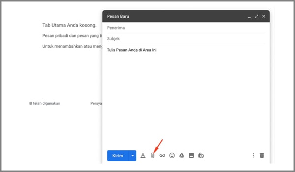 cara mengirim file lewat gmail